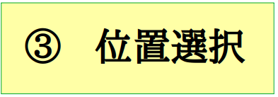 位置決め